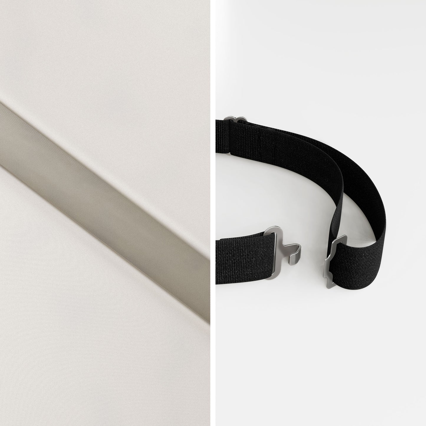 Crème White Bow Tie | Crêpe Satin Silk | Pre-Tied & Self-Tie