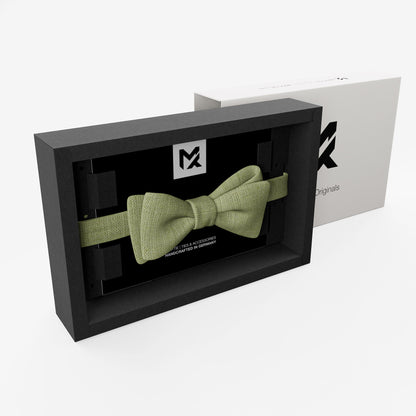 Pistachio Green Bow Tie | Peace Silk | Pre-Tied & Self-Tie