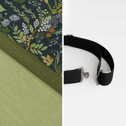 Green Floral Bow Tie – Botanic Garden & Pistachio | Peace Silk | Pre-Tied & Self-Tie