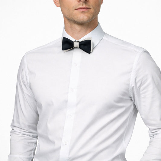 Accent Layer | Crème White | Crêpe Satin Silk