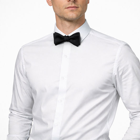 Accent Layer | Onyx Black | Crêpe Satin Silk