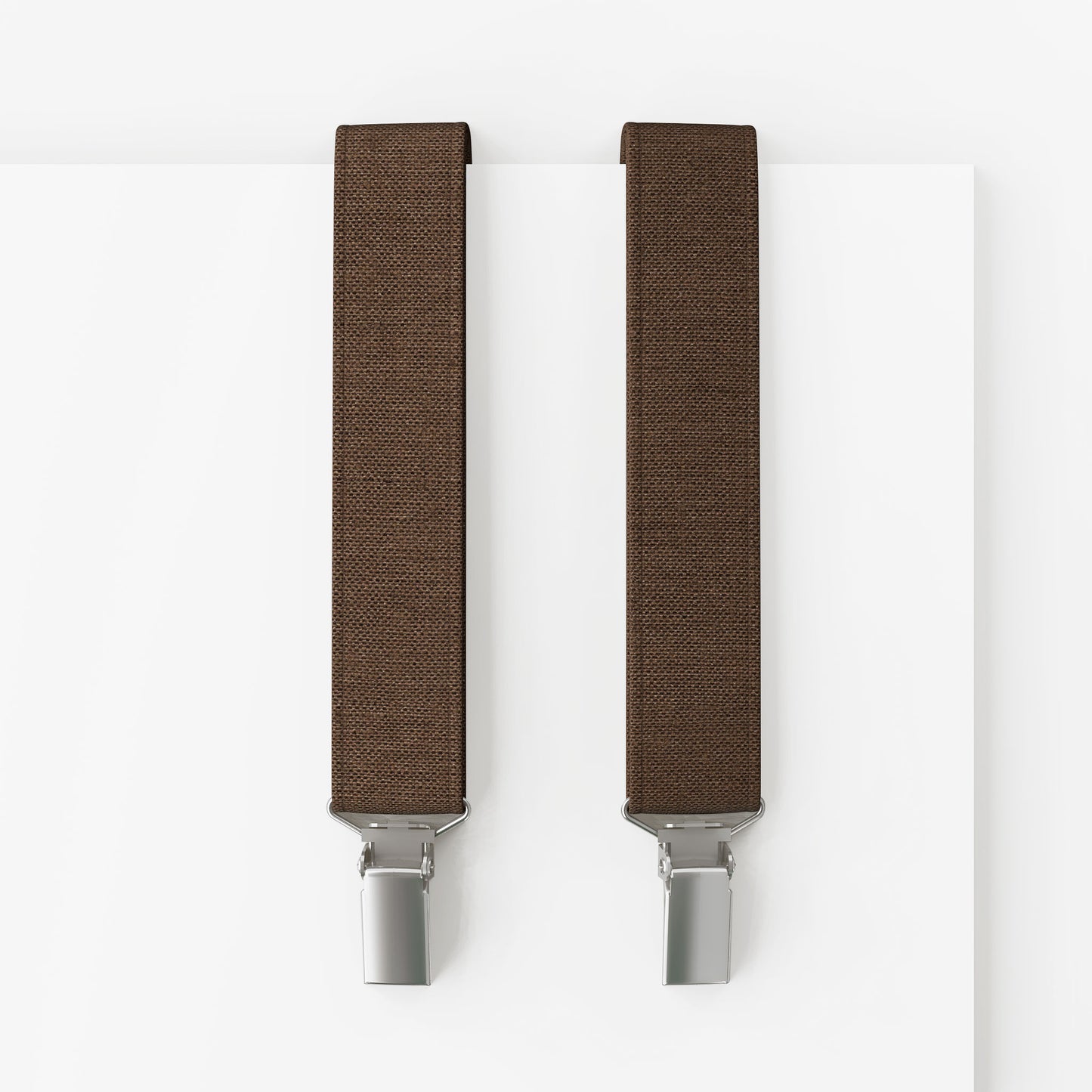 Truffle Brown Suspenders – Peace Silk | Classic Y-Shape