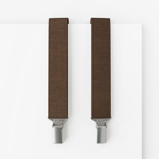 Truffle Brown Suspenders – Peace Silk | Classic Y-Shape