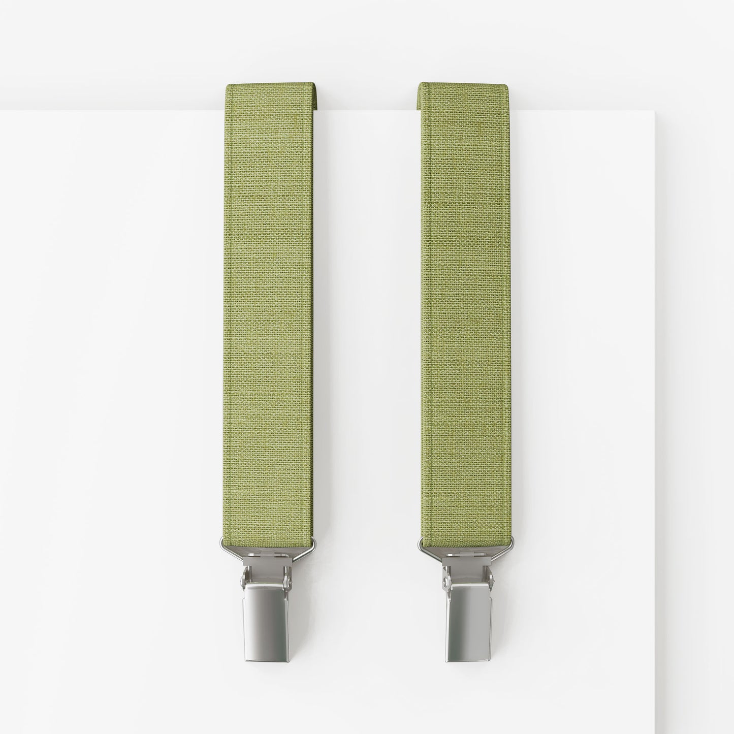 Pistachio Green Suspenders – Peace Silk | Classic Y-Shape