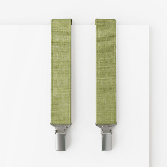 Pistachio Green Suspenders – Peace Silk | Classic Y-Shape
