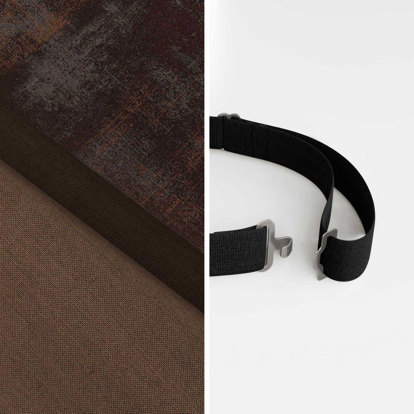 Brown Industrial Bow Tie – Rust Brown & Truffle | Peace Silk | Pre-Tied & Self-Tie