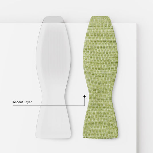 Accent Layer | Pistachio Green | Peace Silk