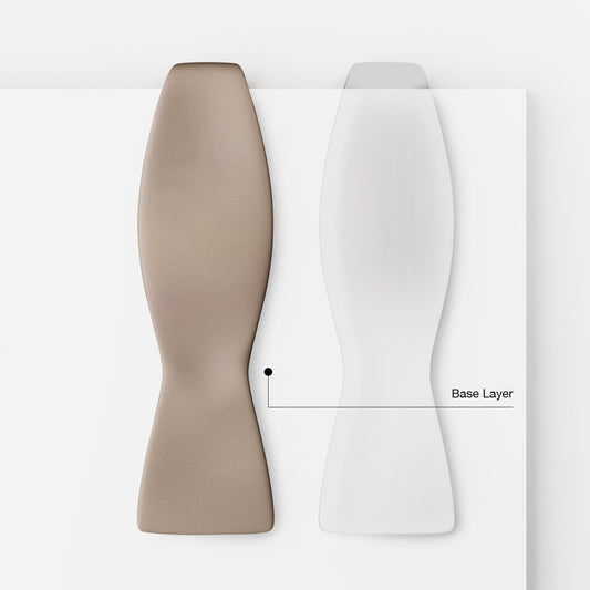 Base Layer | Dune Beige | Crêpe Satin Silk