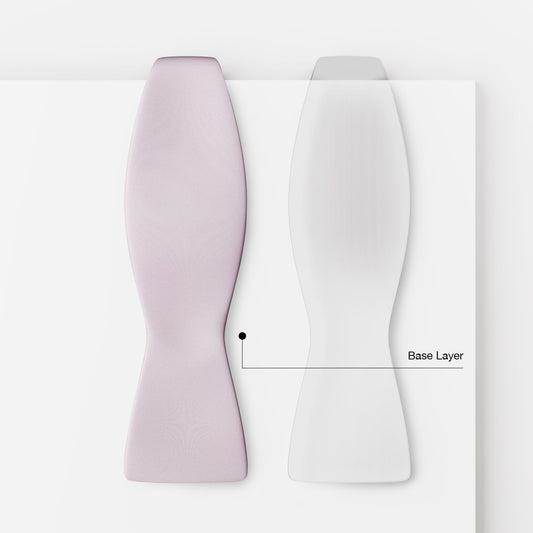 Base Layer | Smoke Lavender | Crêpe Satin Silk