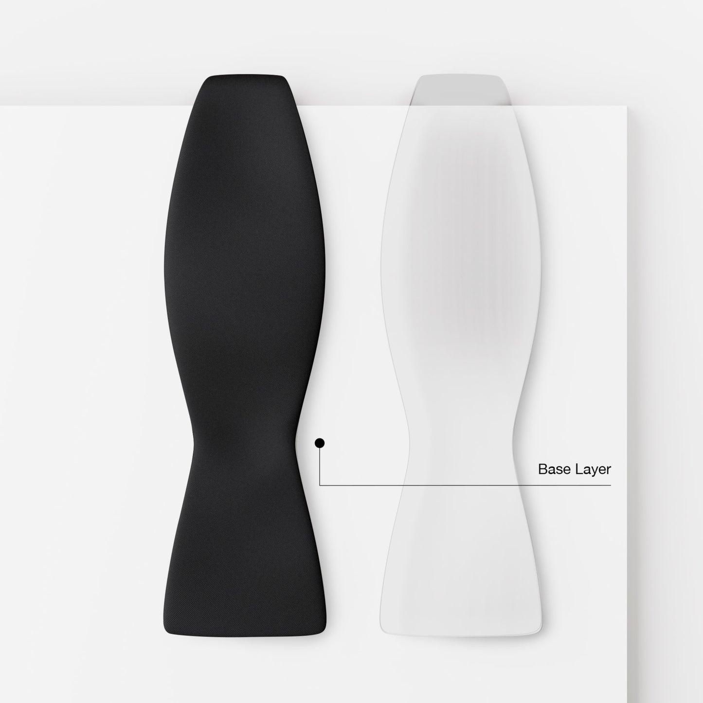 Base Layer | Onyx Black | Crêpe Satin Silk