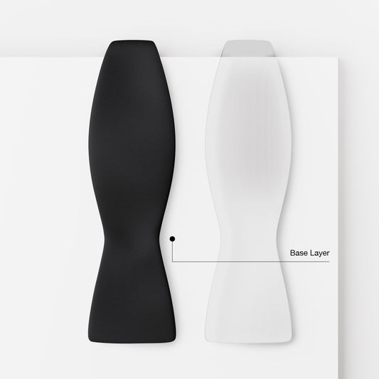 Base Layer | Onyx Black | Crêpe Satin Silk