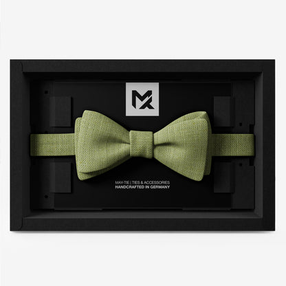 Pistachio Green Bow Tie | Peace Silk | Pre-Tied & Self-Tie